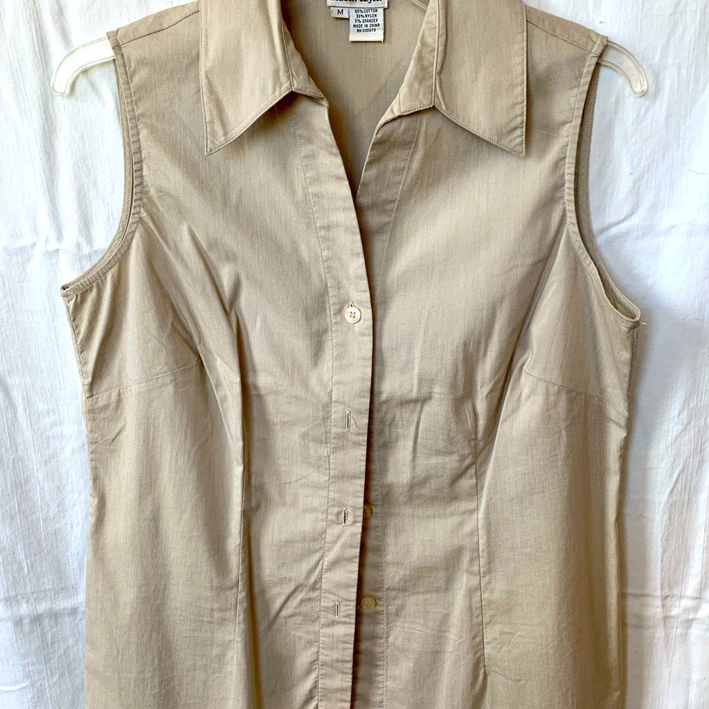 Buttoned Front Ladies Shirt